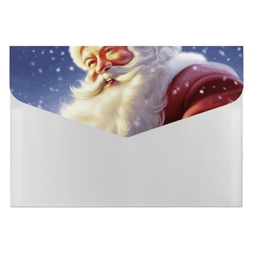 Dateiordner Kunststoff Ordner Weihnachtsmann Gedruckt Dateiordner Brief Größe Tragbare Ordner Archivieren Organizer für Büro Dateiordner Kunststoff Ordner Weihnachtsmann Gedruckt Dateiordner Brief Größe Tragbare Ordner Archivieren Organizer für Büro von FCTVSKLN