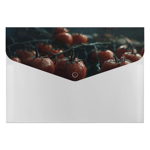 Dokumentenmappen, Kunststoff-Ordner, Motiv: Wasser die Tomaten, bedruckt, Briefgröße, tragbare Ordner, Aktenordner für Büro Dokumentenmappen, Kunststoff-Ordner, Motiv: Wasser die Tomaten, bedruckt, Briefgröße, tragbare Ordner, Aktenordner für Büro von FCTVSKLN