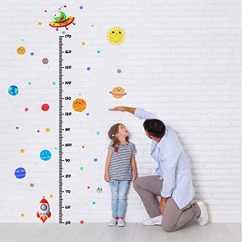 Wandaufkleber Kids Messlatte Height Chart Wachstum Diagramm Wandtattoo Mess Baum HöHentabelle Wandtattoo Wandsticker Kinderzimmer Messlatte Messlatte KöRpergrößE Messen Wandsticker HöHentabell von FCXQG