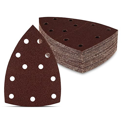 Prio-Schleifdreiecke │100 Stück │ 11-Loch │ 105 x 152 mm │ Korn 40 │ für Multischleifer │ Schleifblätter │ dreieckige Schleifpads │ Schleifpapier Prio-Schleifdreiecke │100 Stück │ 11-Loch │ 105 x 152 mm │ Korn 40 │ für Multischleifer │ Schleifblätter │ dreieckige Schleifpads │ Schleifpapier von FD-Workstuff