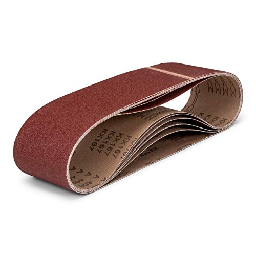 Profi-Gewebe-Schleifbänder │ 6er Set │ 100 x 915 mm │ je 1 x Korn 60/80/100/120/180/400 │ für Bandschleifer │ Schleifpapier │ Schleifband-Set Profi-Gewebe-Schleifbänder │ 6er Set │ 100 x 915 mm │ je 1 x Korn 60/80/100/120/180/400 │ für Bandschleifer │ Schleifpapier │ Schleifband-Set von FD-Workstuff