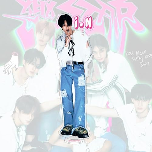 Stray Kids Acryl Stern Thema Cake Topper, Tortenständer für Fans, Kuchendekoration Geburtstag (I.N) von FDBEKPJY