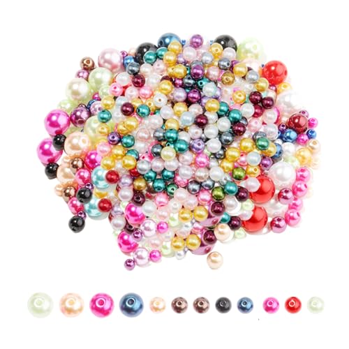 FDGGT 1100 Acrylperlen, DIY-Schmuckmaterialien, Kunstperlen Aus Kunststoff, Bastelperlen, Kleidungsdekorationsperlen FDGGT 1100 Acrylperlen, DIY-Schmuckmaterialien, Kunstperlen Aus Kunststoff, Bastelperlen, Kleidungsdekorationsperlen von FDGGT