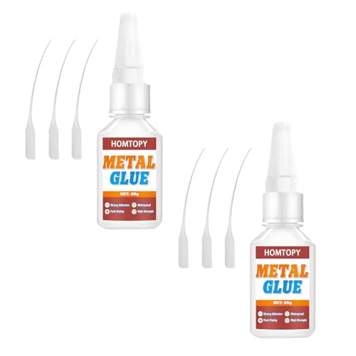 2 Stück Metallkleber Extra Stark, 30g Metallkleber Extra Stark Wasserfest Hitzebeständig,Kleber Extra Stark mit Anti-Austrocknungs-Spitze, Super Glue,Metall Kleber zum Verkleben Von Metallen Aller Art 2 Stück Metallkleber Extra Stark, 30g Metallkleber Extra Stark Wasserfest Hitzebeständig,Kleber Extra Stark mit Anti-Austrocknungs-Spitze, Super Glue,Metall Kleber zum Verkleben Von Metallen Aller Art von FDJZXW