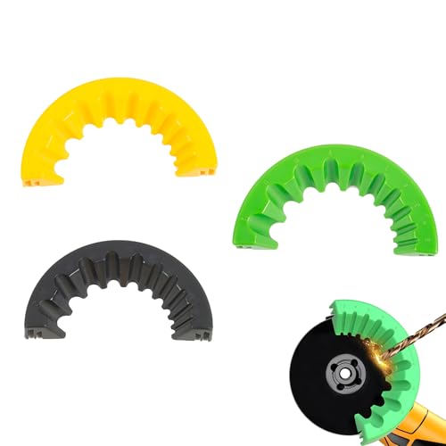3 Stücke Winkelmühle Bohrer Bitschärfer,10in1 Bohrerschärfer Werkzeug,Universal Drill Bit Sharpening Tool,Tragbares Bohrerschleifaufsatz Tragbare,3-12mm Schleifmaschine Set Mit von FDJZXW