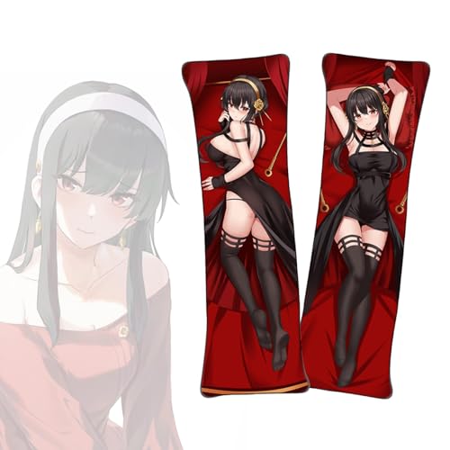 Anime Kissenbezüge SPY×Family Yor Forger Dakimakura kurzer Plüschstoff doppelseitiger Anime Körper Kissenbezug Anime Kissenbezüge SPY×Family Yor Forger Dakimakura kurzer Plüschstoff doppelseitiger Anime Körper Kissenbezug von FDSAD
