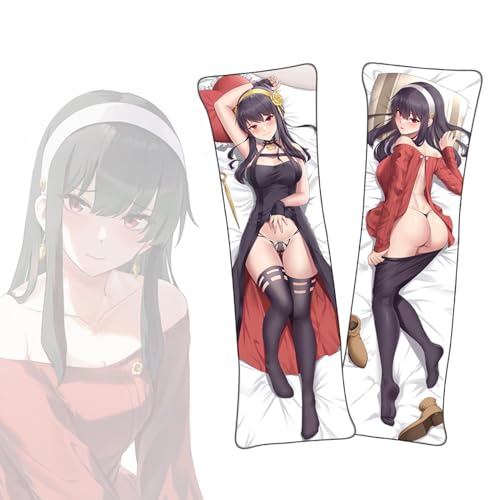Anime Kissenbezüge SPY×Family Yor Forger Dakimakura kurzer Plüschstoff doppelseitiger Anime Körper Kissenbezug Anime Kissenbezüge SPY×Family Yor Forger Dakimakura kurzer Plüschstoff doppelseitiger Anime Körper Kissenbezug von FDSAD