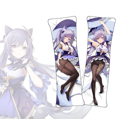 Anime Kissenbezüge Genshin Impact Keqing Anime Körper Kissen Dakimakura kurzer Plüschstoff lebensgroßer Körperkissenbezug Anime Kissenbezüge Genshin Impact Keqing Anime Körper Kissen Dakimakura kurzer Plüschstoff lebensgroßer Körperkissenbezug von FDSAD