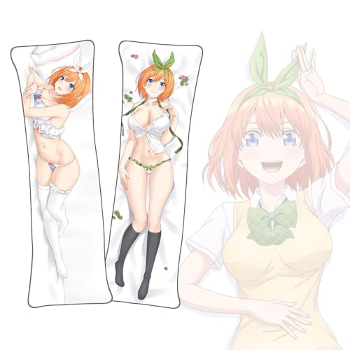 Anime Kissenbezüge The Quintessential Quintuplets Nakano Yotsuba Dakimakura kurzer Plüschstoff doppelseitiger Anime Körper Kissenbezug Anime Kissenbezüge The Quintessential Quintuplets Nakano Yotsuba Dakimakura kurzer Plüschstoff doppelseitiger Anime Körper Kissenbezug von FDSAD