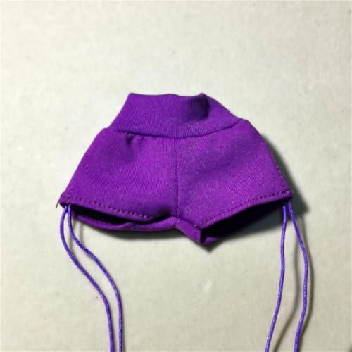 FDSLKZOPZ 1/6 Maßstab weiblich, Figur Puppe Kleidung Shorts Kordelzug Shorts Kostüm für 30,5 cm Soldaten-Actionfigur, Puppe (blau) von FDSLKZOPZ