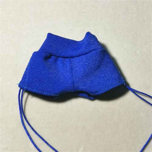 FDSLKZOPZ 1/6 Maßstab weiblich, Figur Puppe Kleidung Shorts Kordelzug Shorts Kostüm für 30,5 cm Soldaten-Actionfigur, Puppe (blau) von FDSLKZOPZ