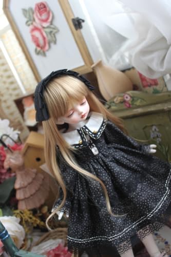 FDSLKZOPZ 30cm/45cm/60cm Puppenkleidung Gothic Schwarz Spitzenrock 1/3 1/4 1/6 Puppenzubehör (nur Kleidung, Puppe nicht enthalten)(1/6) von FDSLKZOPZ
