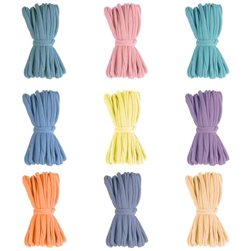 FEBSNOW Webstuhl-Nachfüllschlaufen, 9 Farben, Topflappen, Regenbogen-Webstuhl-Bänder, flexible Schlaufen-Set für Kinder und Erwachsene, DIY, Stricken, Basteln, 180 Stück FEBSNOW Webstuhl-Nachfüllschlaufen, 9 Farben, Topflappen, Regenbogen-Webstuhl-Bänder, flexible Schlaufen-Set für Kinder und Erwachsene, DIY, Stricken, Basteln, 180 Stück von FEBSNOW