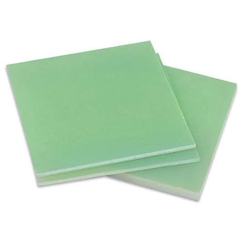 G10 FR4 Epoxidharz-Isolierplatte for Leiterplatten, CNC-Schneiden, flammhemmend – Dickenoptionen von 0,5–5 mm verfügbar(200x200MM 0.5mm) von FEFEF