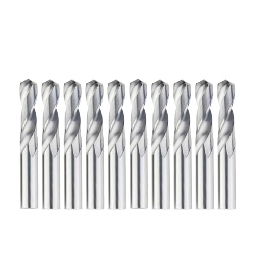 FEFHFKZCZZ Solide Wolfram Drll Bit Hartmetall Bohrer Bits for CNC Gwist 1,0-20mm Metallbearbeitung(10pcs,7.0x28x55L) von FEFHFKZCZZ