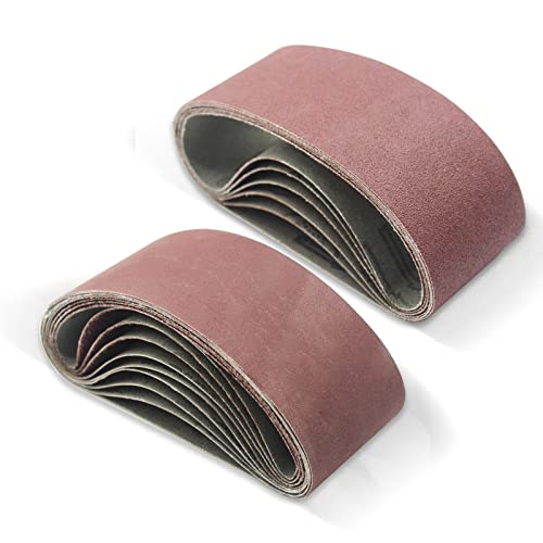 FEIHU Aluminiumoxid-Schleifbänder,65x410mm Schleifband.zum Polieren Metall, Holz. jeweils 3x40/80/120/180/320 Körnungen,Schleifpapier für Band-Schleifer/Schleif-Maschinen 15 Stück FEIHU Aluminiumoxid-Schleifbänder,65x410mm Schleifband.zum Polieren Metall, Holz. jeweils 3x40/80/120/180/320 Körnungen,Schleifpapier für Band-Schleifer/Schleif-Maschinen 15 Stück von FEIHU