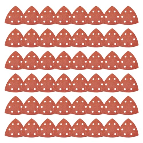 FEIHU Deltaschleifer Schleifpapier Dreieckschleifer, 60 Stück Schleifpapier für Dreieckschleifer, Klettschleifpapier, 40 60 80 120 180 240 er Körnung, für Dreieckschleifer 93x93x93mm FEIHU Deltaschleifer Schleifpapier Dreieckschleifer, 60 Stück Schleifpapier für Dreieckschleifer, Klettschleifpapier, 40 60 80 120 180 240 er Körnung, für Dreieckschleifer 93x93x93mm von FEIHU