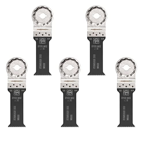 FEIN 63502200230 E-Cut Standard-Sägeblatt, 78 mm x 32 mm (5-er Pack) von FEIN