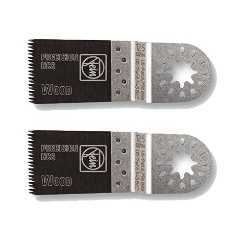 Fein #126 2 Stück 3,5 cm Präzisions-E-Cut-Klinge # 63502126013-2PK von FEIN