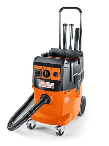 FEIN Nass-/Trockensauger Dustex 35 LX mit Zubehörset, Professioneller Sauger zum Anschluss von Elektrowerkzeugen, Kabel mit Stecker 7.5 m, Max. Aufnahmeleistung 1380 W- Staubklasse L, Koffersystem von FEIN