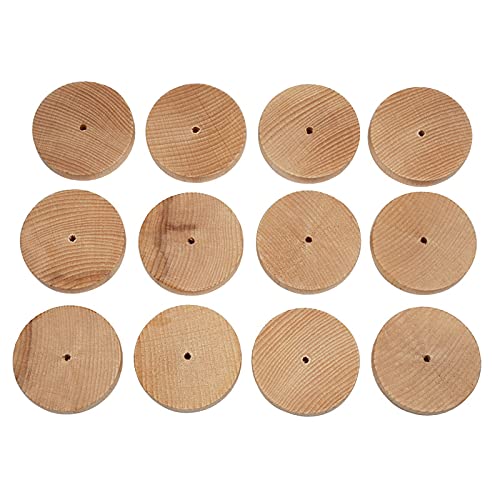 FEINSCHNITTkreativ Holzräder flach | Holzscheiben 60 x 10 mm | 4-mm-Bohrung | unbehandeltes Buchenholz | ideal für Bastelarbeiten & Fahrzeug- und Modellbau (60 x 10 mm | 100 Stück) von FEINSCHNITTkreativ