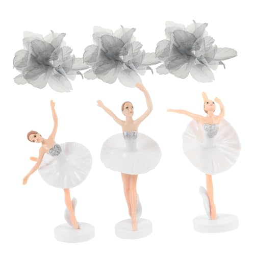 FELTECHELECTR 1 Satz 6 Stk Ballettmädchen-Ornamente Kuchen Tischdekorationen Hochzeit Brautdekorationen für Auto Tortendeko Ballett Tortenfigur Ballett Tortendeko Gittergewebe Weiß FELTECHELECTR 1 Satz 6 Stk Ballettmädchen-Ornamente Kuchen Tischdekorationen Hochzeit Brautdekorationen für Auto Tortendeko Ballett Tortenfigur Ballett Tortendeko Gittergewebe Weiß von FELTECHELECTR
