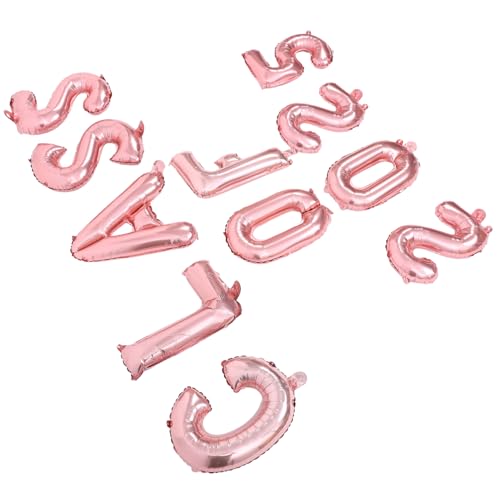 FELTECHELECTR 1 Satz Abschluss Ballon Zahlenballons Digitale Dekoration Folienballons Ballons Für Den Esstisch Abschlussballons Partyzubehör Dekoration Gedenkballons Rose Gold Aluminiumfolie FELTECHELECTR 1 Satz Abschluss Ballon Zahlenballons Digitale Dekoration Folienballons Ballons Für Den Esstisch Abschlussballons Partyzubehör Dekoration Gedenkballons Rose Gold Aluminiumfolie von FELTECHELECTR
