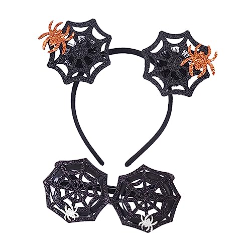 FELTECHELECTR Halloween Party Stirnband Gläser Design Haar Hoops Party Requisiten Halloween Glow FELTECHELECTR Halloween Party Stirnband Gläser Design Haar Hoops Party Requisiten Halloween Glow von FELTECHELECTR