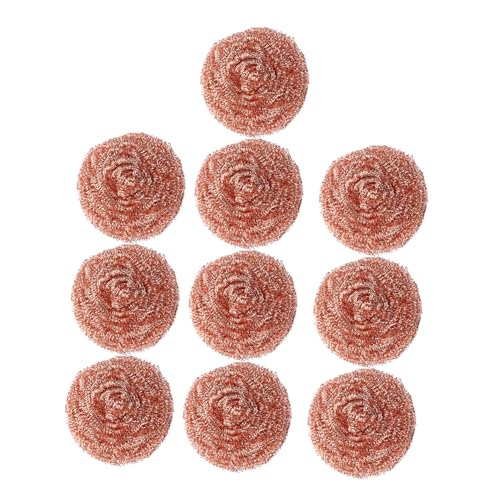 FELTECHELECTR 10er Pack Pure Sc Reinigungsbälle Mesh Sc Düsenreiniger Lötspitzenreinigung Lötkolben Werkzeug Golden FELTECHELECTR 10er Pack Pure Sc Reinigungsbälle Mesh Sc Düsenreiniger Lötspitzenreinigung Lötkolben Werkzeug Golden von FELTECHELECTR