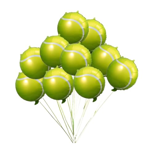 FELTECHELECTR 10 Stück Teiliges Tennisball Luftballon Aufblasbare Tennisball Dekoration Luftdichte Sport Party Ballons für Geburtstagsfeiern und Sport Motto Events Vielseitig Einsetzbar Sicher FELTECHELECTR 10 Stück Teiliges Tennisball Luftballon Aufblasbare Tennisball Dekoration Luftdichte Sport Party Ballons für Geburtstagsfeiern und Sport Motto Events Vielseitig Einsetzbar Sicher von FELTECHELECTR