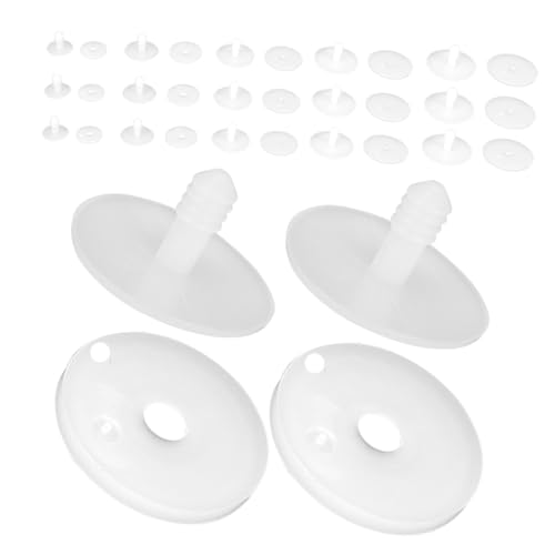 FELTECHELECTR 100 Stück DIY Kunststoff Puppen Gelenke Flexible Bewegliche Verbindungsstücke für Stofftiere Ball Gelenke Vielseitig für Puppenbau und Bastelprojekte Robust und Flexibel FELTECHELECTR 100 Stück DIY Kunststoff Puppen Gelenke Flexible Bewegliche Verbindungsstücke für Stofftiere Ball Gelenke Vielseitig für Puppenbau und Bastelprojekte Robust und Flexibel von FELTECHELECTR