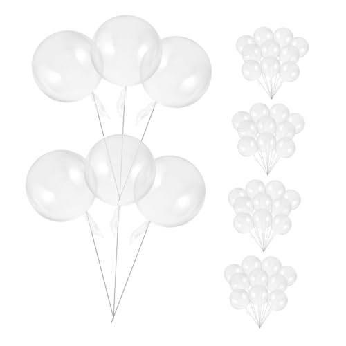 FELTECHELECTR 100 Stück Transparente Bobo Ballons Große Ballons zum Befüllen Wiederverwendbare Partydekoration für Geburtstag Hochzeit Weihnachtsfeier DIY designs mit Konfetti und Lichtern FELTECHELECTR 100 Stück Transparente Bobo Ballons Große Ballons zum Befüllen Wiederverwendbare Partydekoration für Geburtstag Hochzeit Weihnachtsfeier DIY designs mit Konfetti und Lichtern von FELTECHELECTR