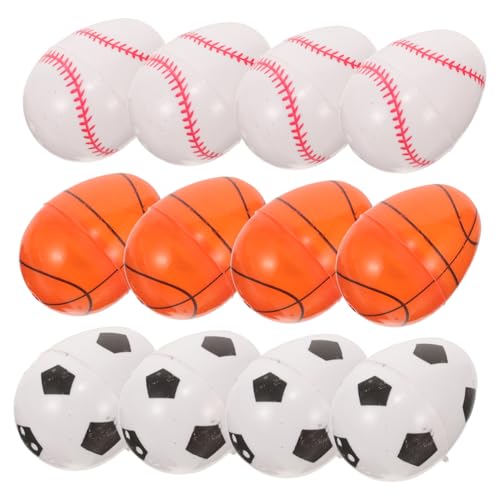 FELTECHELECTR 12St Offenes Osterei Bonbonhalter in Eiform Süßigkeiten-Partygeschenke Osterkisten Füllstoffe Ostereibehälter plastikenten easter toy osterparty versorgung eiförmige Geschenkboxen FELTECHELECTR 12St Offenes Osterei Bonbonhalter in Eiform Süßigkeiten-Partygeschenke Osterkisten Füllstoffe Ostereibehälter plastikenten easter toy osterparty versorgung eiförmige Geschenkboxen von FELTECHELECTR