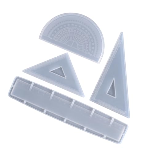 FELTECHELECTR 1satz DIY Silikon Ruler Mold Präzise Epoxidharz Form Für Individuelle Bastelprojekte Für Erstellen Von Einzigartigen Linealen Leicht Zu Reinigen Und Multifunktional Für von FELTECHELECTR