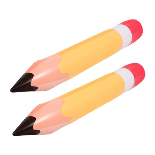 FELTECHELECTR 2 Stück Aufblasbarer PVC Bleistift Dekoration Große Inflatable Bleistiftballons Klassenzimmer Wanddeko Zurück zur Schule Party Zubehör FELTECHELECTR 2 Stück Aufblasbarer PVC Bleistift Dekoration Große Inflatable Bleistiftballons Klassenzimmer Wanddeko Zurück zur Schule Party Zubehör von FELTECHELECTR