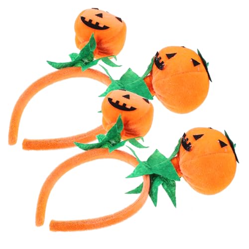 FELTECHELECTR 2 Stück Halloween Stirnband Kürbis Haarreif Langlebig und Formstabil für Party Cosplay und Familienfeier Dekoratives Haarschmuck Halloween Stil für Damen und Mädchen FELTECHELECTR 2 Stück Halloween Stirnband Kürbis Haarreif Langlebig und Formstabil für Party Cosplay und Familienfeier Dekoratives Haarschmuck Halloween Stil für Damen und Mädchen von FELTECHELECTR