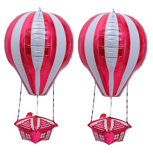 FELTECHELECTR Schaffen Sie Eine Festliche Stimmung Mit Roten Heißluftballon-dekorationen Aus Aluminiumfolie Für Geburtstagsfeiern Und Veranstaltungen FELTECHELECTR Schaffen Sie Eine Festliche Stimmung Mit Roten Heißluftballon-dekorationen Aus Aluminiumfolie Für Geburtstagsfeiern Und Veranstaltungen von FELTECHELECTR