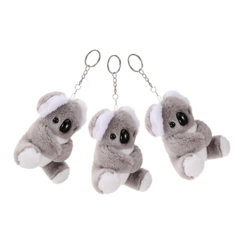 FELTECHELECTR 3 Entzückende Schlüsselanhänger, Lustige Schlüsselanhänger Für Mädchen, Süße Plüsch-koala-schlüsselanhänger, Rucksackanhänger, Stofftier-schlüsselanhänger Für Kinder Und FELTECHELECTR 3 Entzückende Schlüsselanhänger, Lustige Schlüsselanhänger Für Mädchen, Süße Plüsch-koala-schlüsselanhänger, Rucksackanhänger, Stofftier-schlüsselanhänger Für Kinder Und von FELTECHELECTR