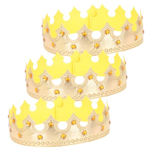 FELTECHELECTR Kinder-stirnbänder 3er-pack Geburtstagskronen Für Jungen Und Mädchen Kopfbedeckungen Für Jungen Und Mädchen Foto-requisite FELTECHELECTR Kinder-stirnbänder 3er-pack Geburtstagskronen Für Jungen Und Mädchen Kopfbedeckungen Für Jungen Und Mädchen Foto-requisite von FELTECHELECTR