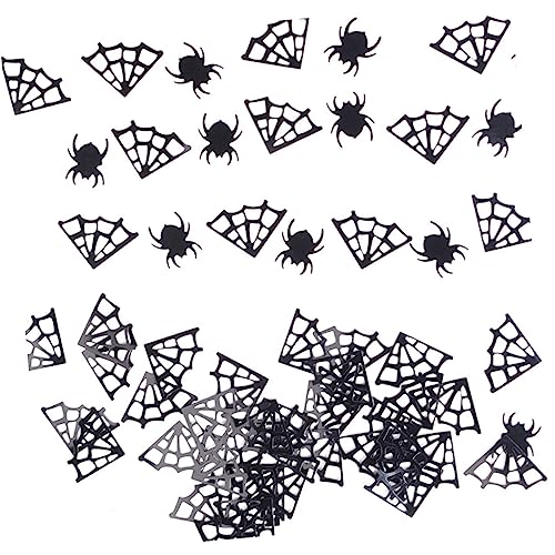 FELTECHELECTR Spinnen-konfetti Für Halloween 5er-pack Schwarze Spinnennetz-party-dekorationen Glänzend Und Lebendig Für Festliche Anlässe FELTECHELECTR Spinnen-konfetti Für Halloween 5er-pack Schwarze Spinnennetz-party-dekorationen Glänzend Und Lebendig Für Festliche Anlässe von FELTECHELECTR