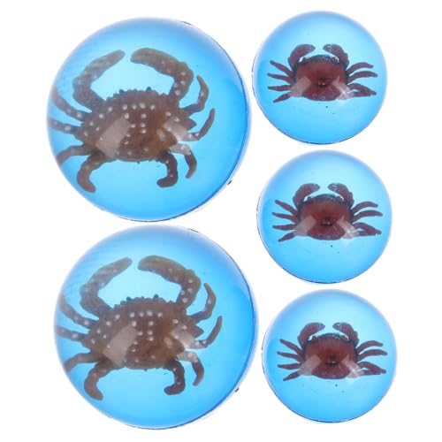 FELTECHELECTR 5 Stück Super-hüpfbälle Für Kinder, Gummibälle, Partygeschenke, Hüpfbälle, Hüpfbälle Für Karnevalspreise, Kleine Hüpfbälle Für Kinderpartys von FELTECHELECTR