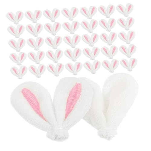 FELTECHELECTR 50 Stück Mini-hasenohren: Osterhasen-haarspangen, Diy-tierhaar-accessoires-set, Handgefertigte Hasenohren Zum Basteln, Osterparty-dekorationen FELTECHELECTR 50 Stück Mini-hasenohren: Osterhasen-haarspangen, Diy-tierhaar-accessoires-set, Handgefertigte Hasenohren Zum Basteln, Osterparty-dekorationen von FELTECHELECTR
