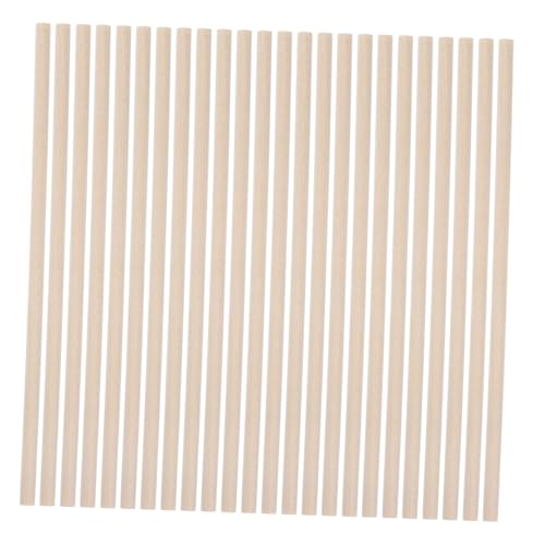 FELTECHELECTR 50Stücke Runde Holzstäbchen Unbehandelt für Bastelprojekte für DIY Kreativität Hand Auge Koordination Sicheres Holzmaterial für Familienaktivitäten FELTECHELECTR 50Stücke Runde Holzstäbchen Unbehandelt für Bastelprojekte für DIY Kreativität Hand Auge Koordination Sicheres Holzmaterial für Familienaktivitäten von FELTECHELECTR