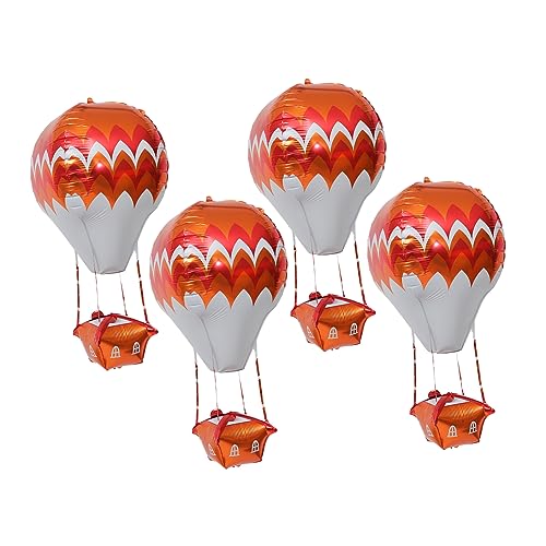 FELTECHELECTR 5Stücke Aluminiumfolienballons Heißluftballon für Babyparty Dekoration Langlebig Einzigartiges Design Sicher für Erwachsene Fotografie Requisite und Festliche FELTECHELECTR 5Stücke Aluminiumfolienballons Heißluftballon für Babyparty Dekoration Langlebig Einzigartiges Design Sicher für Erwachsene Fotografie Requisite und Festliche von FELTECHELECTR
