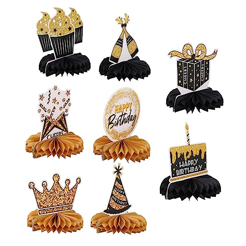 FELTECHELECTR 8St Wabenkugel aus Schwarzgold hochzeitsdeko hochzeitsdeco hochzeitdeko gebutagsdeko The Birthday Cake Dekoration Girlande wabenförmiges Stehdekor Geburtstag Wabendekor Papier FELTECHELECTR 8St Wabenkugel aus Schwarzgold hochzeitsdeko hochzeitsdeco hochzeitdeko gebutagsdeko The Birthday Cake Dekoration Girlande wabenförmiges Stehdekor Geburtstag Wabendekor Papier von FELTECHELECTR