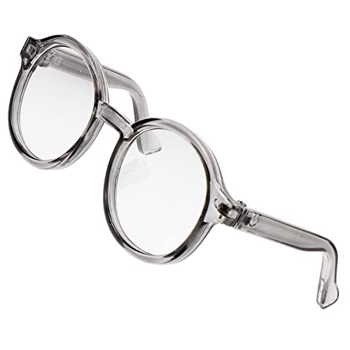 FELTECHELECTR Dekorative Puppenbrille für Puppenbekleidung Modisches Zubehör Transparent für Ankleidespiele und zu Geburtstagen oder Kindertagen von FELTECHELECTR