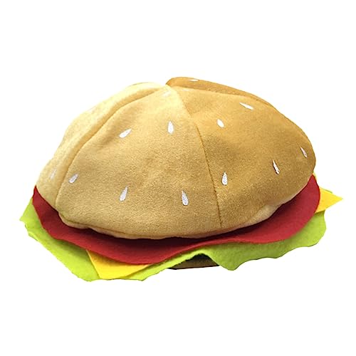 FELTECHELECTR Lustiger Hamburger Hut Kreativer Beret Für Partys Mottopartys Und Kostüme Niedliche Dekorative Kopfbedeckung Für Unvergessliche Anlässe FELTECHELECTR Lustiger Hamburger Hut Kreativer Beret Für Partys Mottopartys Und Kostüme Niedliche Dekorative Kopfbedeckung Für Unvergessliche Anlässe von FELTECHELECTR