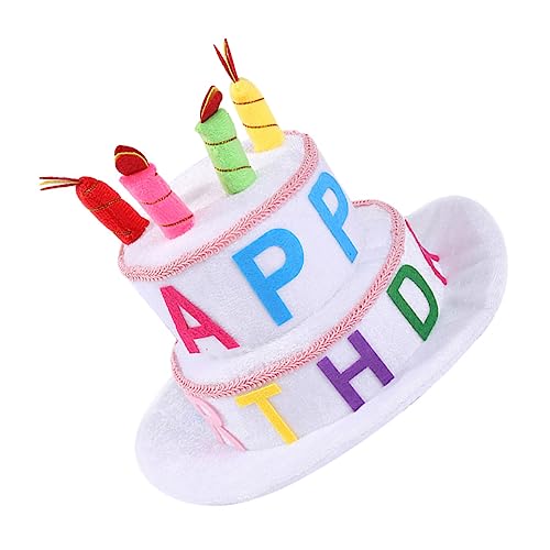 FELTECHELECTR Partyhut Zum Geburtstag Groß Dekorativer Hut Für Kinder Foto-requisite Partyzubehör Lustige Kappe Für Die Geburtstagsfeier FELTECHELECTR Partyhut Zum Geburtstag Groß Dekorativer Hut Für Kinder Foto-requisite Partyzubehör Lustige Kappe Für Die Geburtstagsfeier von FELTECHELECTR