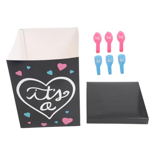 FELTECHELECTR Ballonbox Zur Enthüllung Des Geschlechts Des Säuglings 1 Set Papierbox Für Babyparty Einfache Montage Für Baby FELTECHELECTR Ballonbox Zur Enthüllung Des Geschlechts Des Säuglings 1 Set Papierbox Für Babyparty Einfache Montage Für Baby von FELTECHELECTR