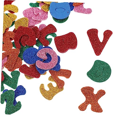 FELTECHELECTR Glitzer Sticker 2 Packungen Brief Schwamm Aufkleber Dekoration Sammelalbum Buchstaben Aufkleber Schaumstoffaufkleber Für Den Kindergarten Bunte Schaumstoffaufkleber Aufkleber FELTECHELECTR Glitzer Sticker 2 Packungen Brief Schwamm Aufkleber Dekoration Sammelalbum Buchstaben Aufkleber Schaumstoffaufkleber Für Den Kindergarten Bunte Schaumstoffaufkleber Aufkleber von FELTECHELECTR